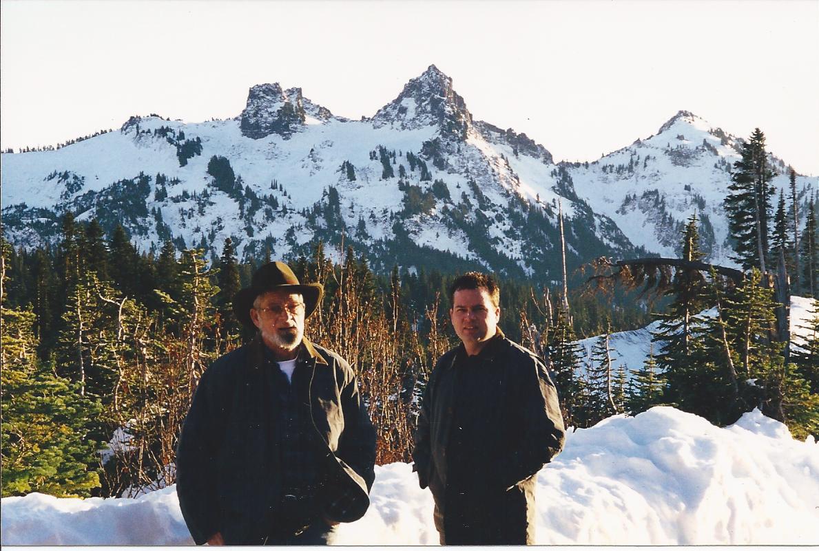 Dan and Jerry Phillips at Mt Rainier