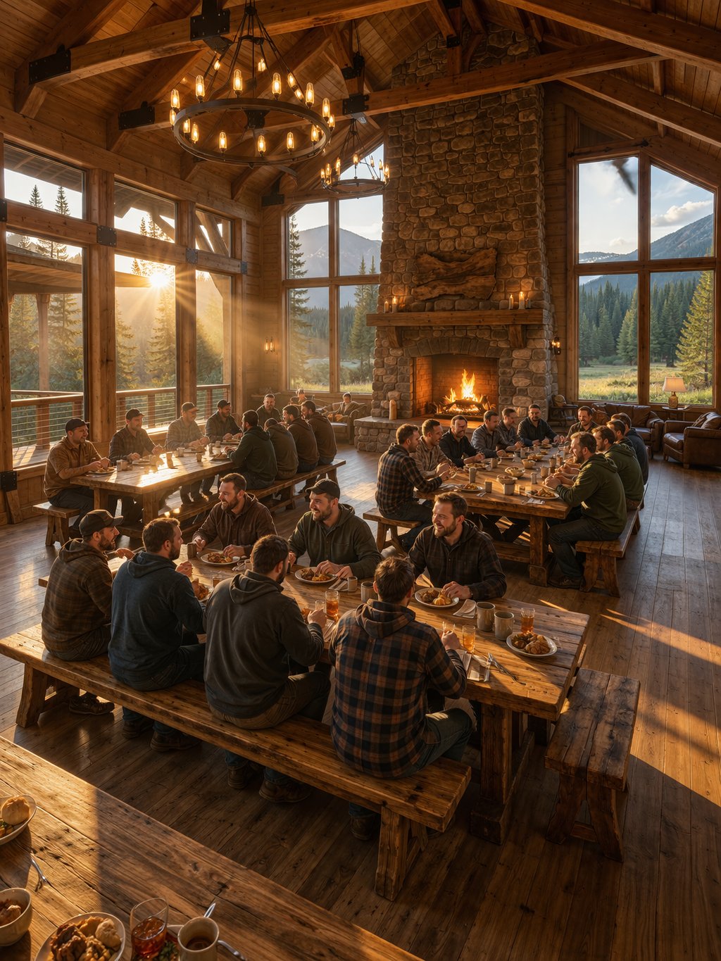Trinity Lodge — Purpose station interior