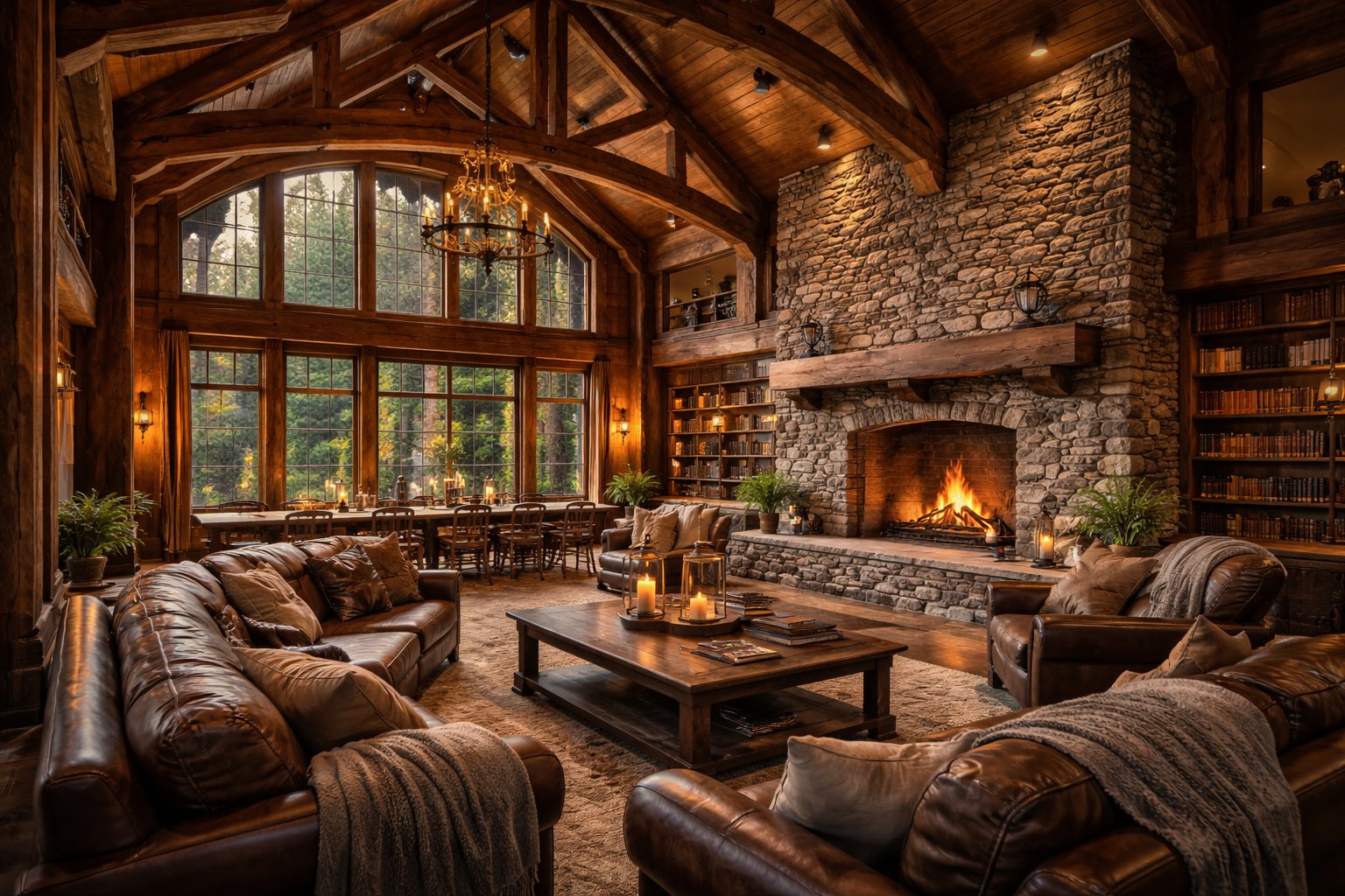 Trinity Lodge interior